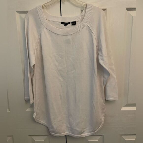 Jeanne Pierre 100% Cotton Sweater Size XL - Picture 1 of 5